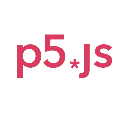 a logo of p5.js